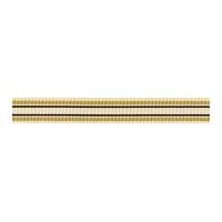 10mm Berisford Deckchair Stripe Ribbon 6 Gold