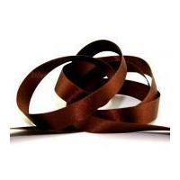 10mm Berisford Double Faced Satin Ribbon 488 Hot Chocolate