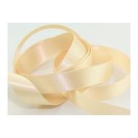 10mm Berisford Double Faced Satin Ribbon 50 Cream