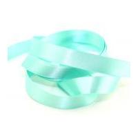 10mm Berisford Double Faced Satin Ribbon 78 Aqua