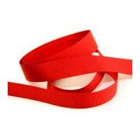 10mm Berisford Grosgrain Ribbon 9325 Red