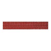 10mm berisford textured metallic ribbon red