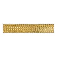 10mm Berisford Textured Metallic Ribbon Dark Gold