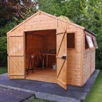 10X10 Shiplap Timber Workshop