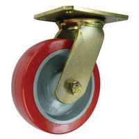 100MM SWIVEL CASTOR, POLYURETHANE TYRED WHEEL