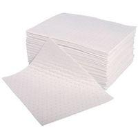 100 DOUBLE WEIGHT OIL PADS POLY WRAPPED