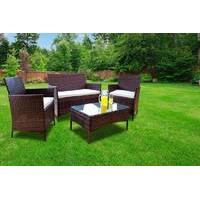 109 from dining tables for a four piece brown or black rattan garden f ...