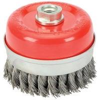 100mm twist knot cup brush m14