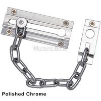 100mm door chain satin chrome