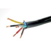 100m 7 Core Black Cable 6x 0.65mm?, 1x 1.0mm? 5amp