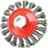 100mm silverline twist knot brush