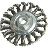 100mm steel twist knot wheel