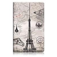 10.1 Inch Two Folds Pattern PU Leather Case with Sleep for Huawei M2(FDR-A01W) and MediaPad T2 10.0 Pro