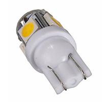 10pcs T10 5SMD 5050 Car LED Auto Lamp 12V 1W XENON Light bulbs