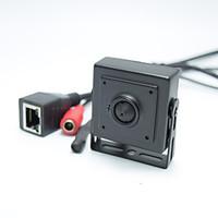 1080P Wide Angle140 degrees IP Audio Video Camera 2.0megapixel IP Camera 2.1mm Pinhole Cam Microphone P2P Network