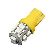 10X Amber Yellow T10 Wedge 10SMD LED Turn Light W5W 2825 158 192 168 194 906 912
