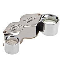 10x 20x jeweller loupe magnifier dual magnifying glass