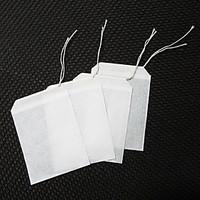100pcs non woven fabric tea bags with string strainer tea infuser herb ...