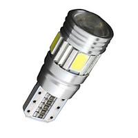 10x canbus wedge t10 white 192 168 194 w5w 6 5630 smd led light lamp b ...