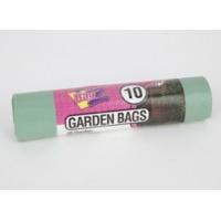 10 Green Garden Bags On Roll