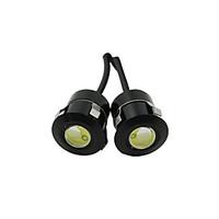 10x white dc12v 9w eagle eye led daytime running drl backup light car  ...