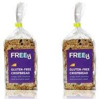 10 Pack of Freed Foods GF Crispbread - Cheese 160 g