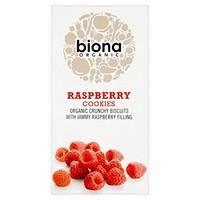 (10 PACK) - Biona - Organic Raspberry Cookies | 175g | 10 PACK BUNDLE