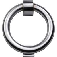 107cm x 107cm ring knocker finish satin chrome