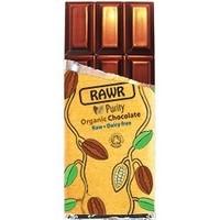 10 Pack of Gluten Free Rawr Chocolate Organic Fairtrade 68% Raw Chocolat 60 g