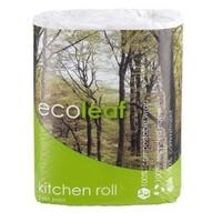 (10 PACK) - Suma - Ecoleaf 3 Ply Kitchen Towel | Twin roll packpack | 10 PACK BUNDLE