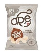 10 pack of ape coconut curls ape coconut curls pepper 20 g