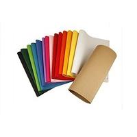 10 Jumbo Sheets Coloured Corrugated Card - 50 x 70cm