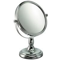 10 x Magnification Mirror in Chrome Finish with Short Stem