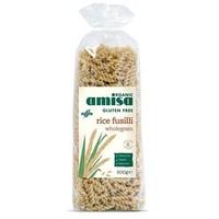 (10 PACK) - Amisa - Org GF Wholegrain Rice Fusilli | 500g | 10 PACK BUNDLE