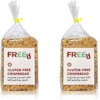 10 Pack of Freed Foods GF Crispbread - Original 160 g