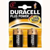 10 x Duracell Plus Power C Alkaline 2 Pack