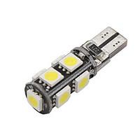 10x Canbus Wedge T10 White 192 168 194 W5W 9 5050 SMD LED Light Lamp Bulb Error Free 12V