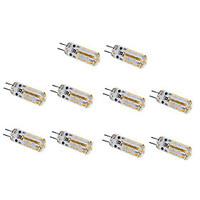 10 pcs G4 2W 170 LM Warm White / Cool White LED Bi-pin Light DC 12 V