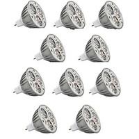 10pcs 9W MR16 900LM Warm/Cool Light Lamp LED Spot Lights(12V)