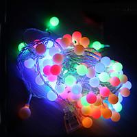 10M Led String Lights With 100Led Ball Ac220V Holiday Decoration Lamp Festival Christmas Lights Outdoor Lighting