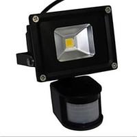 10W LED Flood Light Lamp White Warm Light PIR Sensor(AC85-265V)