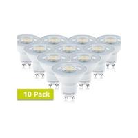 10 Pack 4.7 Watt GU10 LED 4000k Cool White