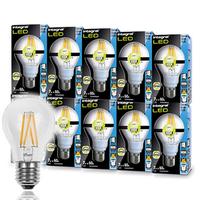 10 Pack 6.2W E27 Filament Glove - Dimmable