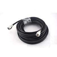 10m coaxial cable 75ohm 75 5 with 2pcs n male connector for signal boo ...