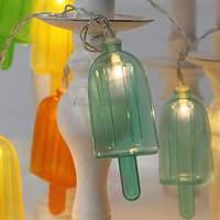10 bulb party string lights ice lolly led