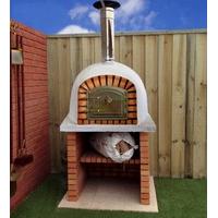 1000mm - 1000mm Outdoor Wood Fired Pizza Oven + Free Oven Tool Set