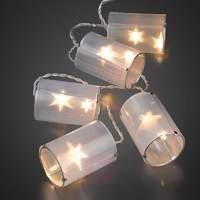 10 holographic lanterns as LED string lights