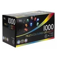 1000 Multi Colour LED Multi Function Christmas Lights