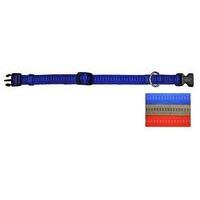 10mm x 25-40cm Blue Padded Stitch Dog Harness