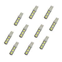 10pcs t10 135050 smd led car light bulb white light dc12v